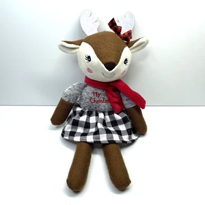 Spark Create Imagine MI PRIMERA NAVIDAD Reno Peluche 17" Sonajero - Imagen 1 de 4