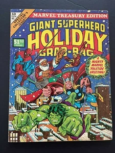 Marvel Treasury Edition #13 - Giant Superhero Holiday (Marvel, 1974) Fine - Picture 1 of 4