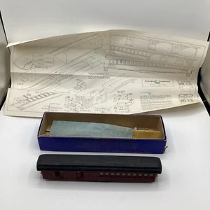 1951 Ambroid Company K-6 Open Clerestory Combination Coach W/ Instructions+Parts - Picture 1 of 14