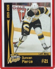 2019/20 Brandon Wheat Kings - DUNCAN PIERCE