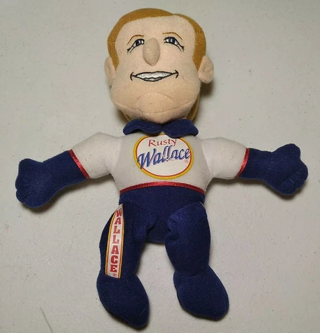 COOLBEANS VINTAGE 1999 NASCAR DRIVER # 2 RUSTY WALLACE 10" PLUSH BEANIE Cover