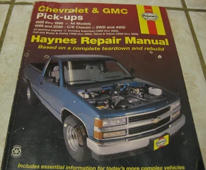 Chevrolet und GMC Pick-Ups Haynes Reparaturhandbuch - Bild 1 von 2