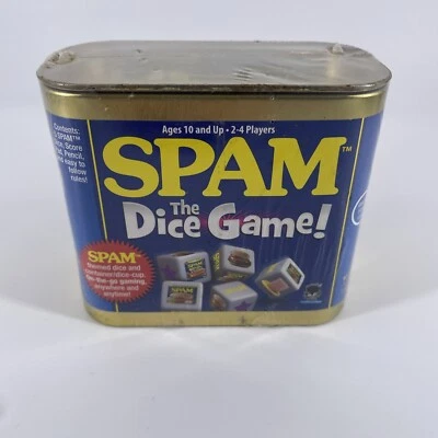 SEALED Spam The Dice Game! 2009 Hormel Foods Haywire Group On-The-Go Gaming - Image 1 of 4