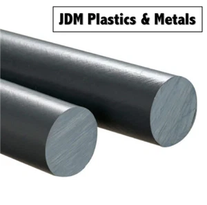 PVC POLYMERISING VINYL CHLORIDE ROUND BAR/ROD 10MM 12MM 18MM 20MM 25MM 30MM 32MM - Picture 1 of 4