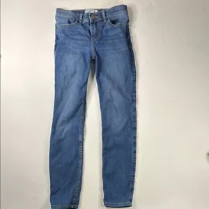 Abercrombie Kids Girls' High-Rise Super Skinny Classic Denim Jeans Size 9/10 - Picture 1 of 7