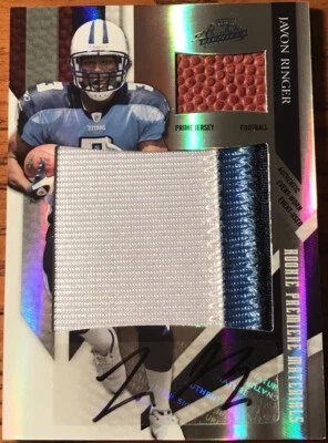 2009 Absolute Memorabilia RPM Rookie Autograph PRIME Javon Ringer #224 #’d 02/10 - Image 1 of 2