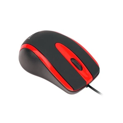 6950676221787 Havit HV-MS753 universal mouse (black/red) HAVIT - Image 1 of 4