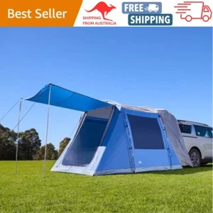 5-6 Person SUV Tent w/ Front Canopy Portable Car Rear Camping Docking Trunk Tent - Picture 1 of 12