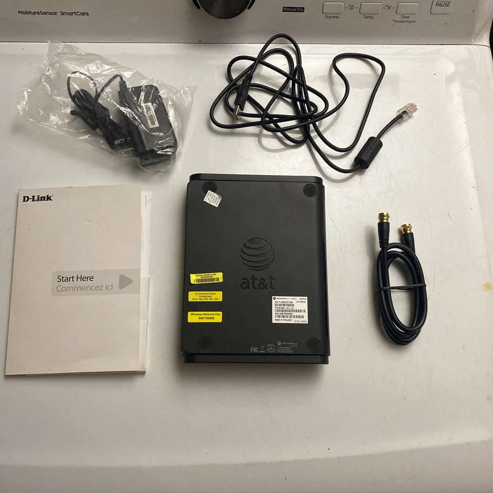 AT&T Arris NVG510 Broadband WiFi Modem Router - Image 1 of 4