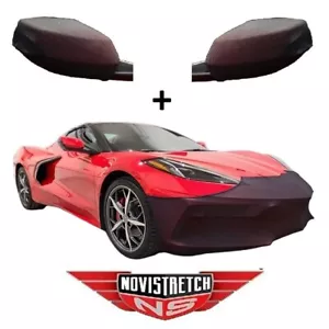 C8 Corvette Stingray NoviStretch Front + Mirror Bra Combo High Tech Stretch Mask - Picture 1 of 12