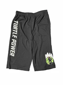 Nickelodeon Big Boys TMNT Athletic Basketball Mesh Shorts Black X-Large 20 - Picture 1 of 3