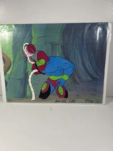 MOTU He-Man Masters of the Universe Animation Production Cel TRAP JAW RARE 15x11 - Bild 1 von 4