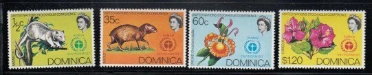 Juego DOMINICA Conferencia de Estocolmo Naciones Unidas MNH Foto 1 de 1