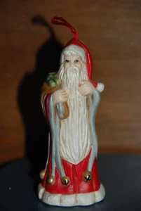 3,5 Zoll Porzellan Weihnachtsmann Weihnachtsschmuck -- Feiertage - Bild 1 von 5