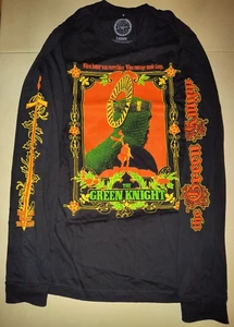 THE GREEN KNIGHT L Langarmshirt schwarz OOP Studiohouse Design A24 Fantasy - Bild 1 von 6