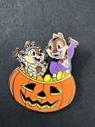 Disney 2009 Halloween - Chip And Dale Candy Corn Pumpkin Costumes Pin