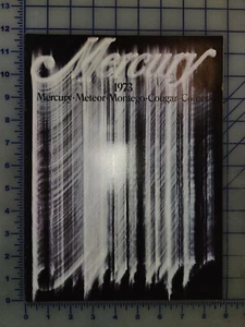 1973 Mercury Brochure Original Canadian - Foto 1 di 1