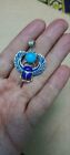This ancient Egyptian scarab pendant is made of 925 sterling silver