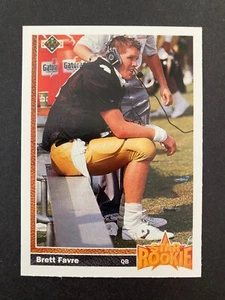 BRETT FAVRE GREEN BAY PACKERS 1991 UPPER DECK ROOKIE RC CARD #13- #0822223A - Picture 1 of 2