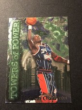 1996-97 Fleer Towers of Power Hakeem Olajuwon #6 HOF