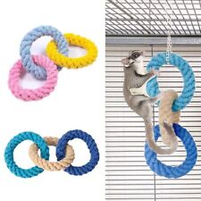 Toys Set Climbing Rope Toys Sugar Glider Cage Accessories Hanging Hamster Toy