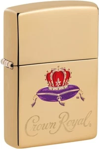 Zippo Crown Royal High Polish Brass 49657 - Picture 1 of 4
