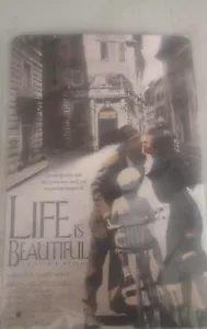 Life Is Beautiful Filmplakat Blechschild Bar Kneipe 12x8 - Bild 1 von 2