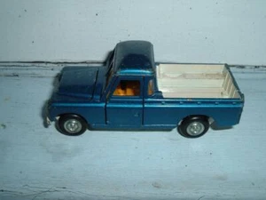 DINKY TOYS #344 - LAND ROVER LWB 109" PICK UP METTALIC BLUE - IN USED - - Picture 1 of 5