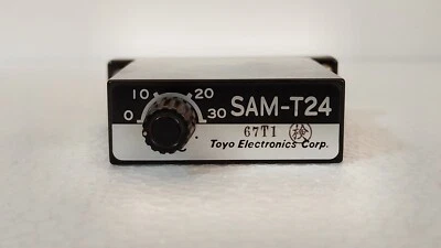 Toyo Electric 67t1 / 67T1 SAM-T24 Annunciator - Image 1 of 4