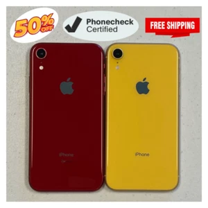 Apple iPhone XR 64GB Unlocked T-mobile Black/Red - Very Good Condition - Afbeelding 1 van 8