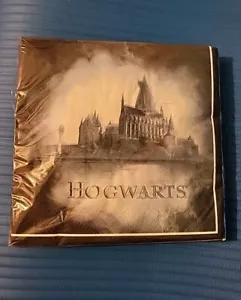 Harry Potter hogwarts 36 lunch dinner paper napkins party crafts 2 ply NIP - Picture 1 of 4