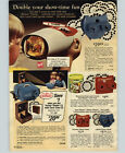 1976 PAPER AD 2 Pg Viewmaster Projector Rear-Screen Stereo Lighted Talking Pooh