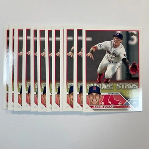 2023 Topps Future Stars #242 Jarren Duran 12 Card Baseball Card Lot - Bild 1 von 2