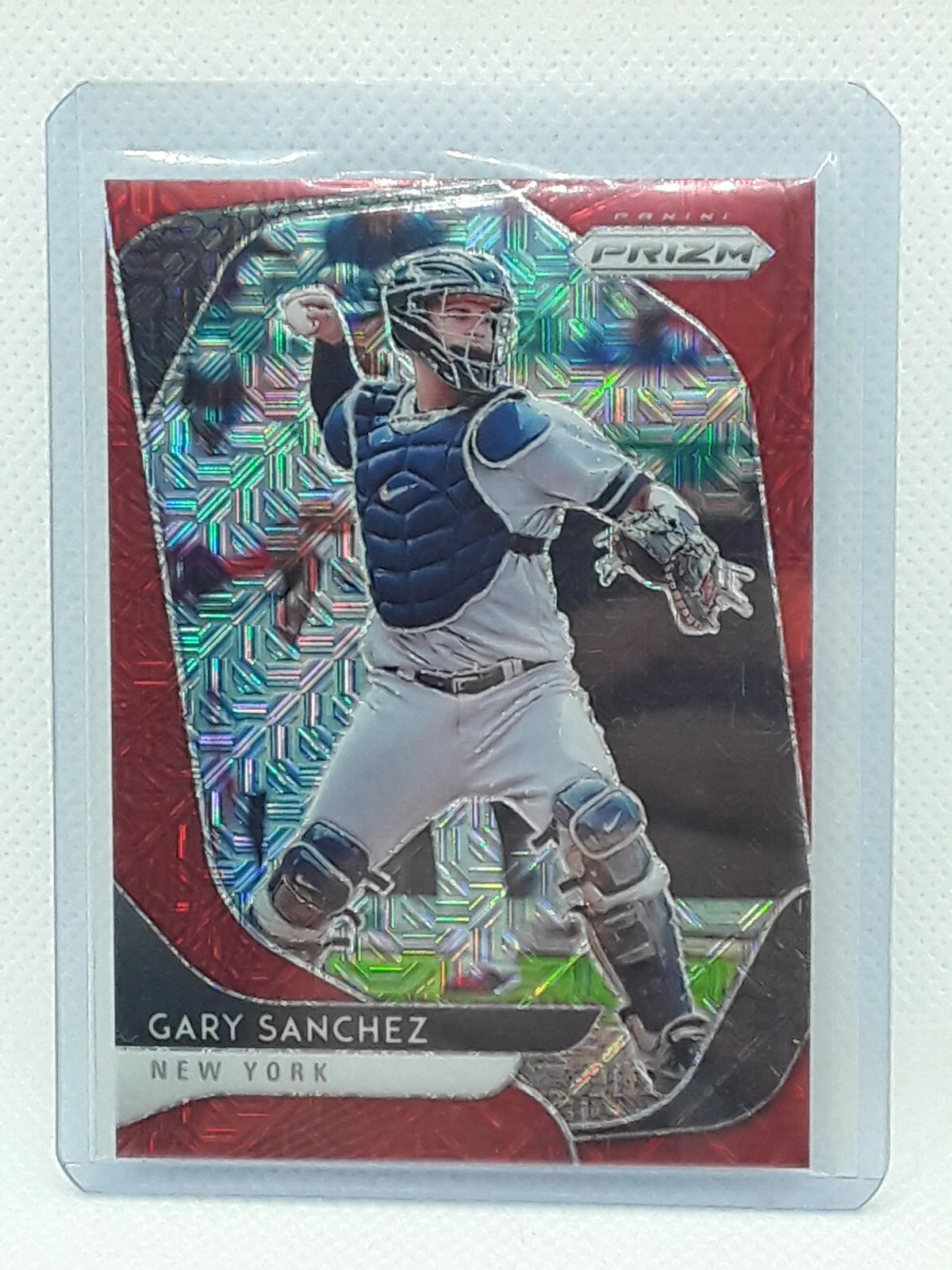 Gary Sanchez 2020 Panini Prizm Baseball - RED MOJO (053/149) - New York Yankees