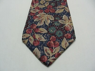 NORDSTROM - ESTAMPADO FLORAL - ANCHO 4 1/8" - HECHO EN ITALIA - ¡CORBATA DE SEDA! Foto 1 de 4