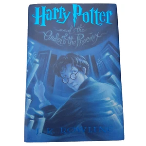 Harry Potter and the Order of the Phoenix by J.K. Rowling (English) Hardcover Bo - Picture 1 of 13