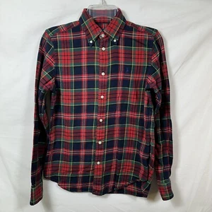 Ralph Lauren Classic Fit S Plaid Flannel Long Sleeve Button Shirt Lumberjack - Picture 1 of 8