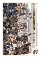 2022 Topps #125 Slam Diego Returns Tatis Jr. Profar Pham Cronenworth NM-MT