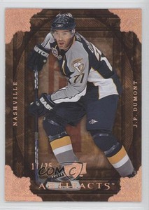 2008-09 Upper Deck Artifacts Copper Spectrum /25 JP Dumont #44