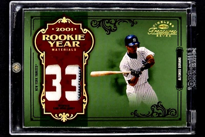 2004 Donruss Timeless Treasures #RY-31 Alfonso Soriano Rookie Year GU Patch /33 - Image 1 of 4