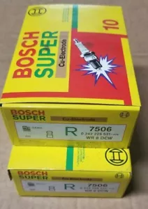 Bosch Super 7506 WR8DCW 0242229531076 Spark Plug - Make offer for more than 1! - Picture 1 of 1