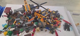 MIXED LEGO CITY: Jungle Air Drop Helicopter (60162) KAYAK MINIFIGURE BLOCKS TIRE