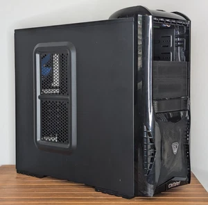 Chillblast Fusion Mid Tower ATX Gaming PC Case - Oświetlenie LED, 2x wentylatory 120mm - Zdjęcie 1 z 15