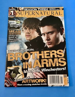 Supernatural Magazine 1 Premier Issue Jared & Jensen Winchester NM No Label - Image 1 of 2
