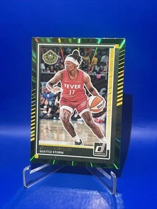 2025 #80 Erica Wheeler Panini Donruss WNBA Green Laser Storm - Imagen 1 de 2