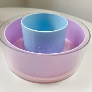 Frost form Acrylic 3 Piece Starter Kit with Cake Molds 8” Liner Forms READ NOTE - Picture 1 of 13