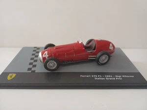 096 Perfect 1/43 F1 Ferrari 375 F1 Villoresi 1951 Italian GP Centauria Altaya - Foto 1 di 7