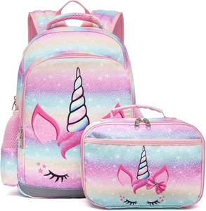 Backpack for Girls, Kids Backpacks Preschool Kindergarten Bookbag Cute Lightweig - Picture 1 of 12