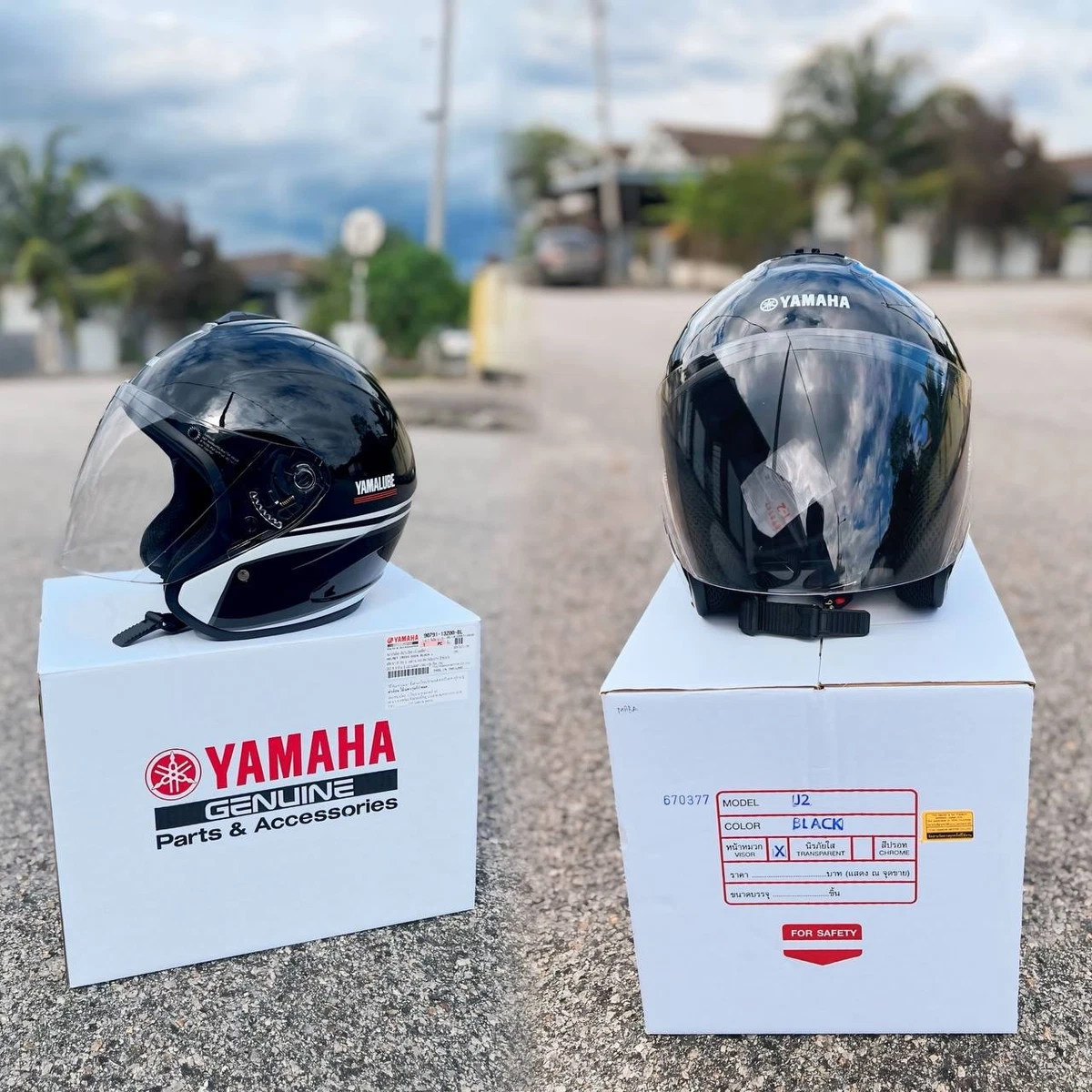 Yamaha Black Open Faces Helmets for sale | eBay