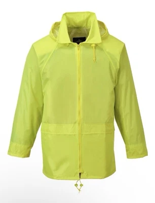 NUEVO CON ETIQUETAS PORTWEST® Impermeable Clásico - US440 Talla 6XL Amarillo Foto 1 de 4
